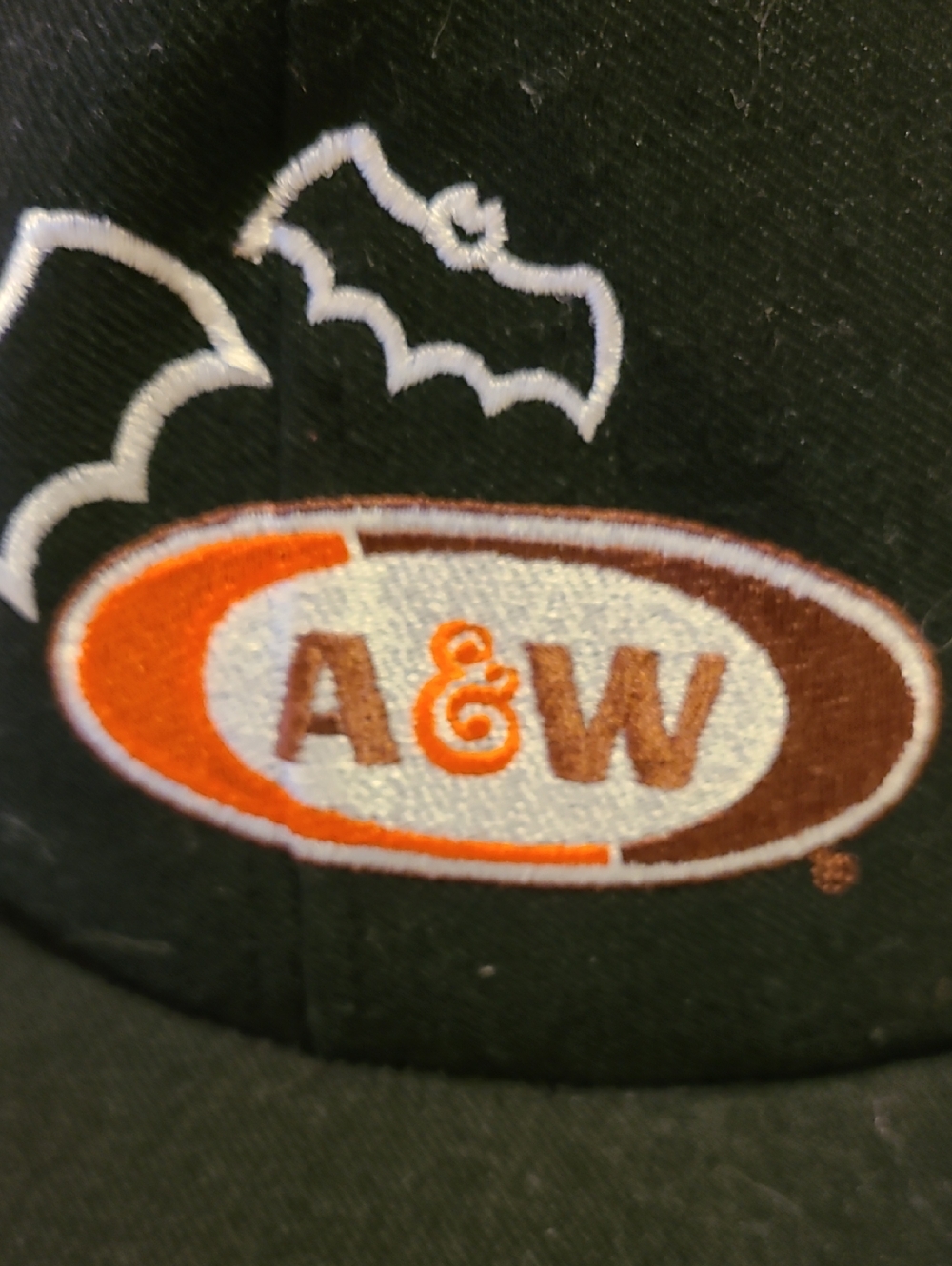 A & W Hat, When You Vant One, You Vant One. Snap Back Hat Black Bat Halloween - Picture 13 of 13